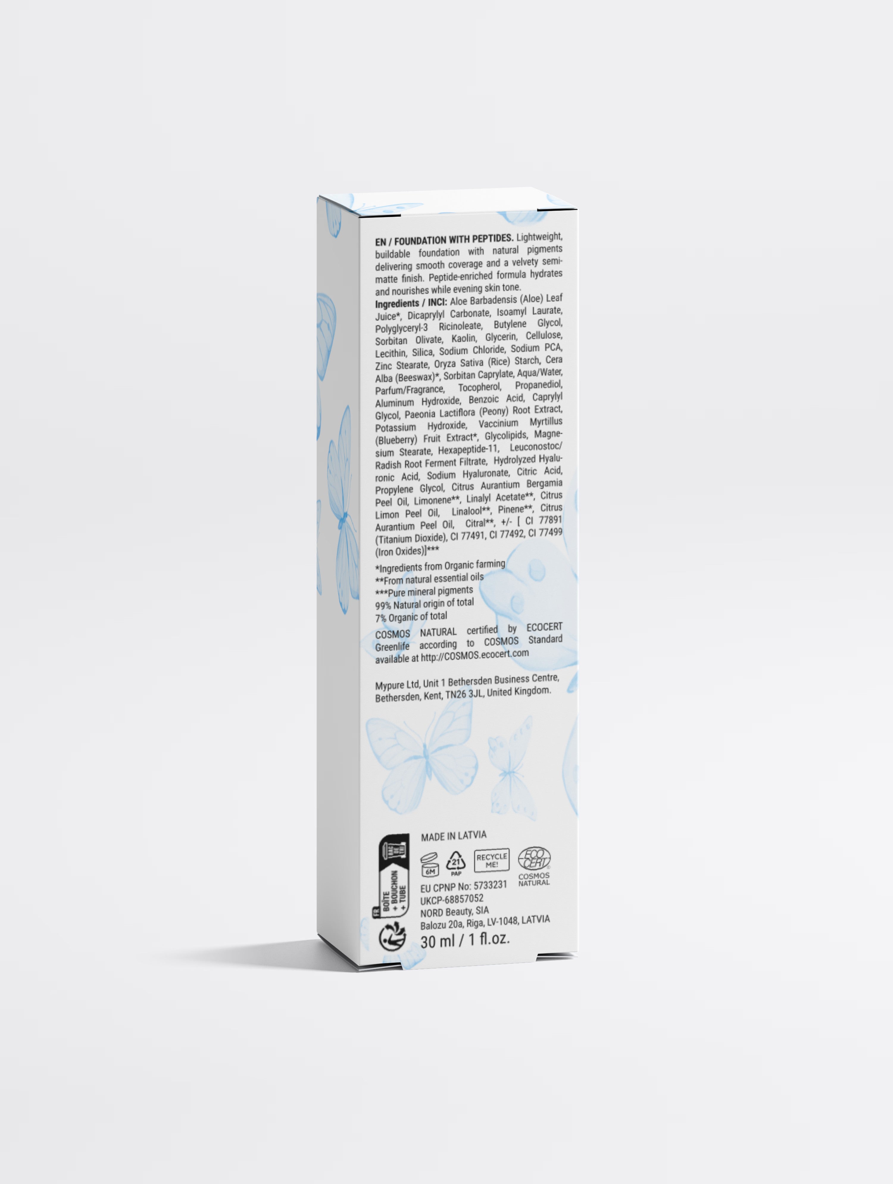 Foundation with Peptides, 30 Tan Neutral
