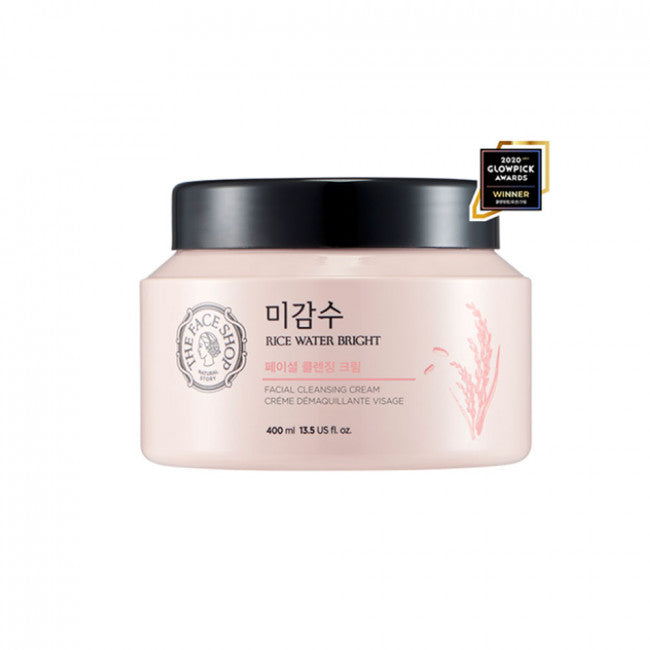 Rice Water Bright Facial Cleansing Cream - 400ml