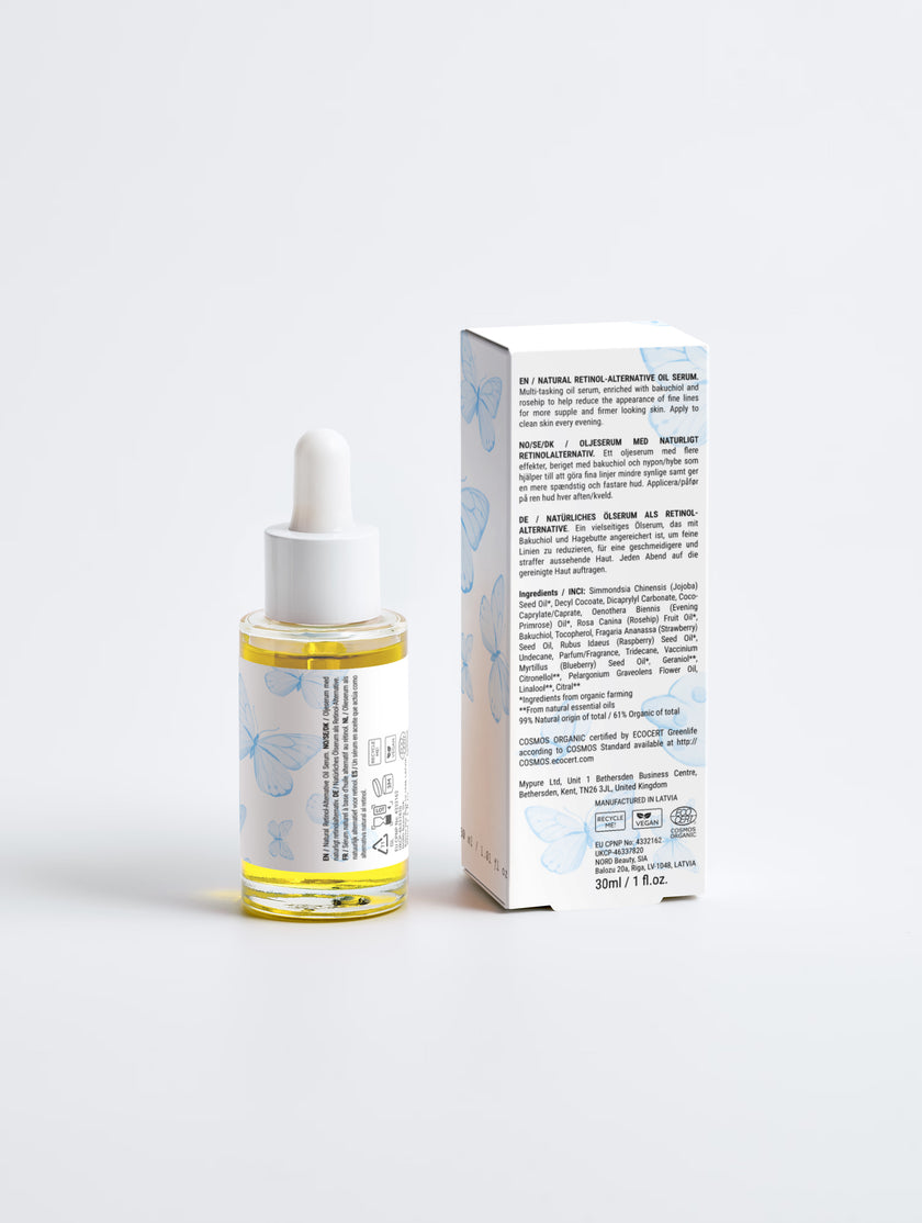 Natural oil serum as a retinol alternative - 30ml