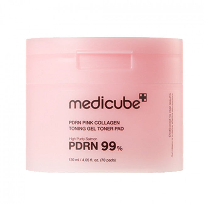 PDRN Pink Collagen Toning Gel Toner Pad – 120 ml (70 Stück)