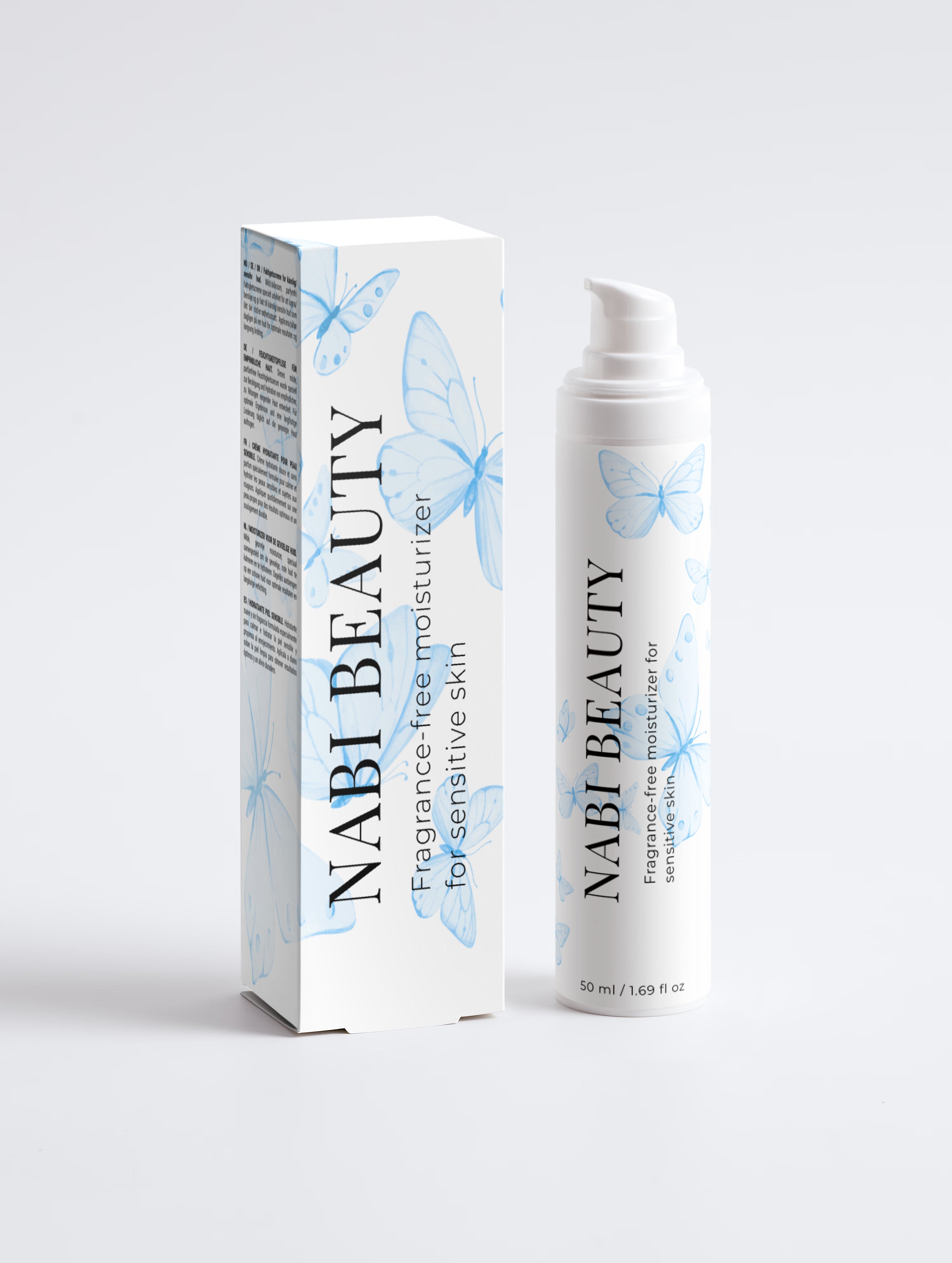 Fragrance-free moisturizer for sensitive skin - 50ml